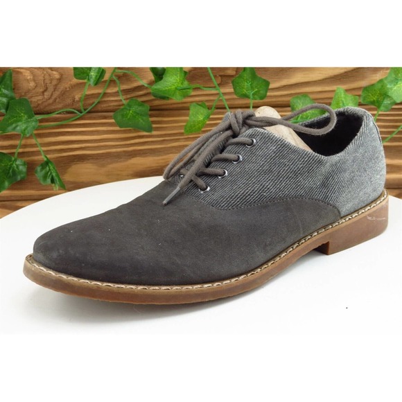 Aldo Shoes Sz 8 M Brown Oxfords Leather Men - Picture 1 of 9